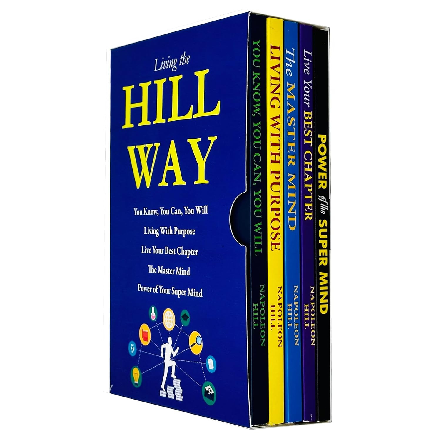 Living The Hill Way Collection 5 Book Set Napoleon Hill Personal Development Classics - image 4