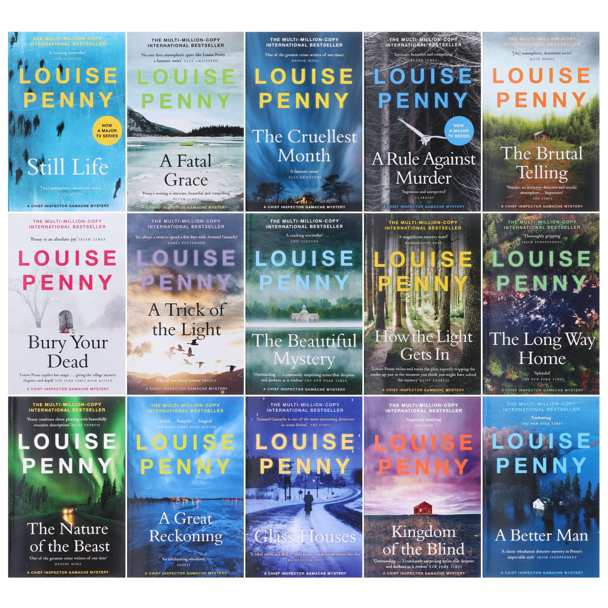 Louise Penny The Chief Inspector Gamache 1 - 15 Books Collection Set (Still Life, Bury your Dead, The Nature of the Beast And Many More!) - image 2