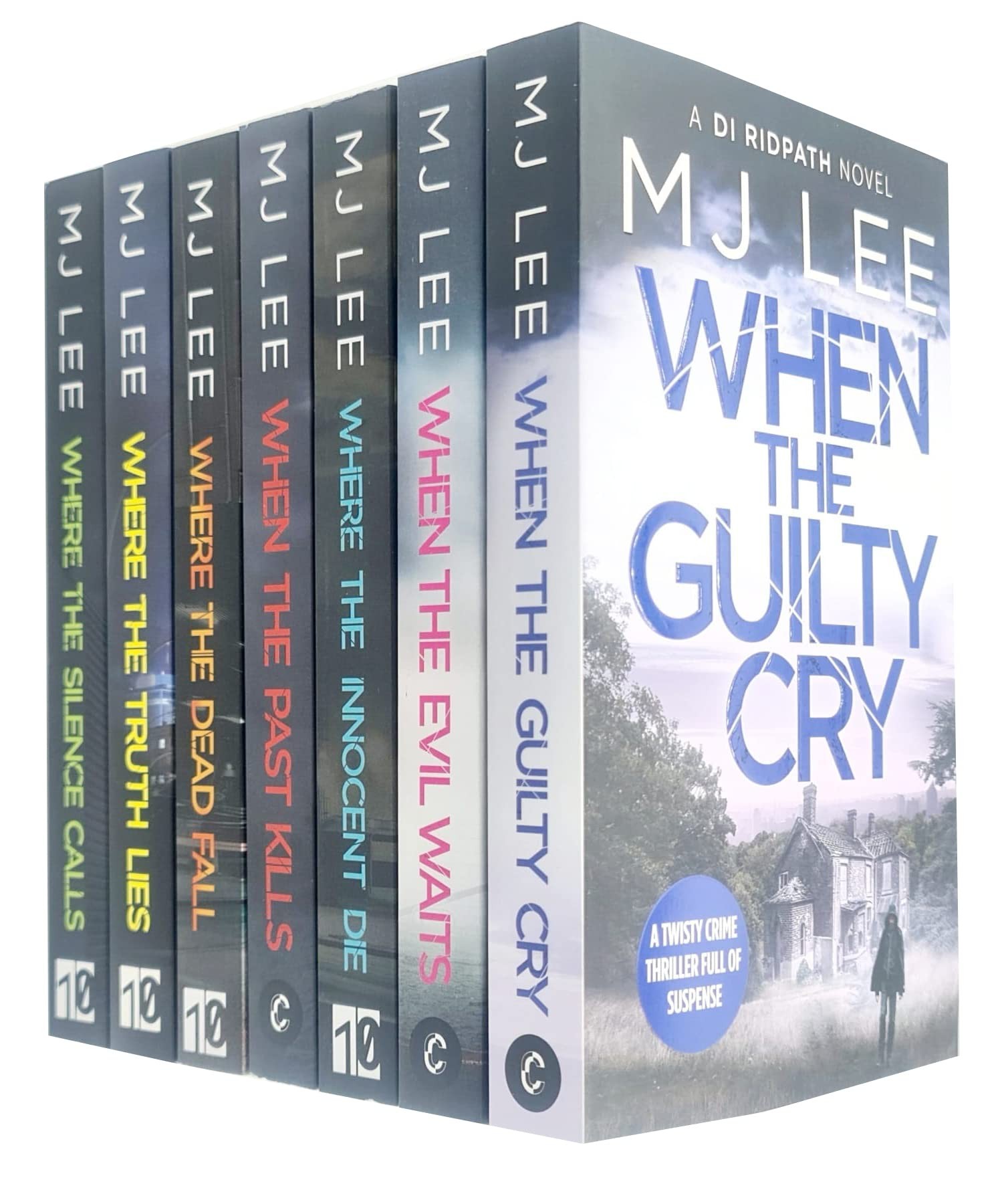 M J Lee DI Ridpath Series 7 Books Collection Set When the Guilty Cry, When the Past Kills - image 2