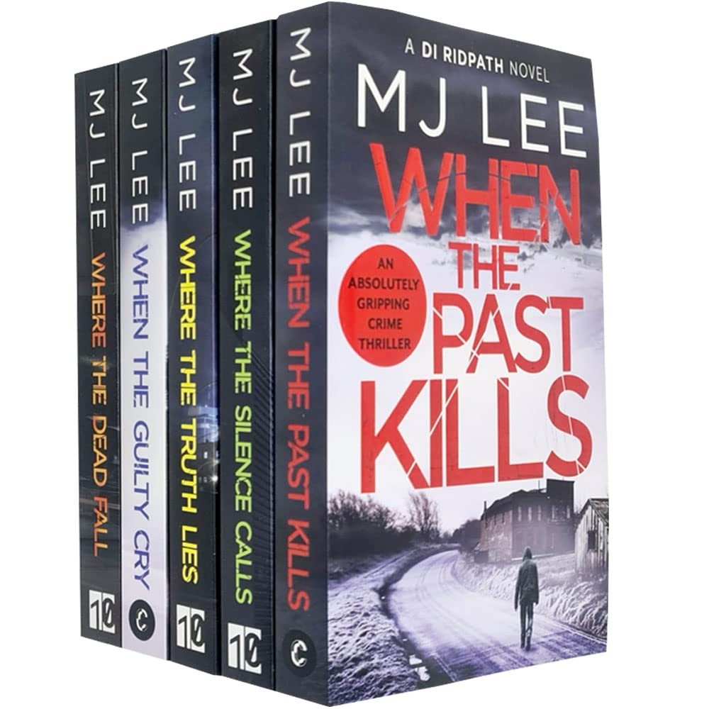M J Lee DI Ridpath Series Collection 5 Books Set When the Past Kills, When the Guilty Cry - image 2