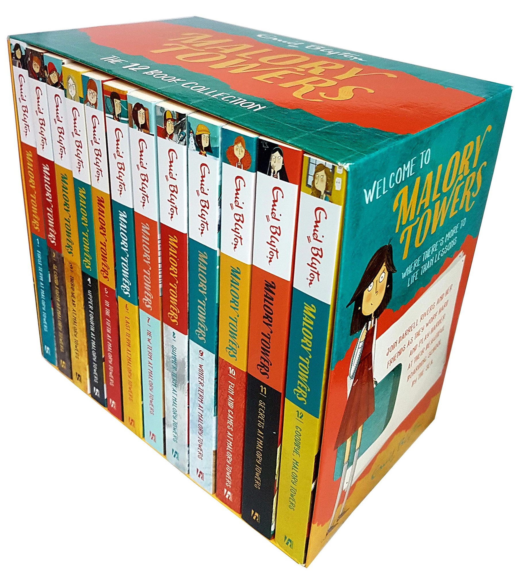Malory Towers 12 Books Collection Set by Enid Blyton (First Term, Second Form, Third Year At Malory Towers) - image 2