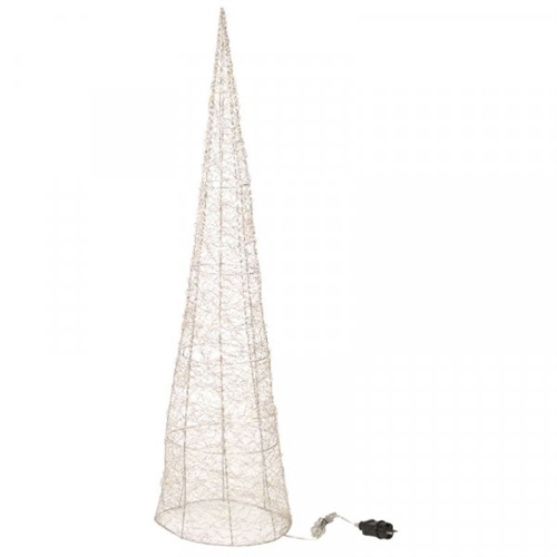 Marco Paul 250 LED Warm White Christmas Cone Tree 2.6ft - image 2