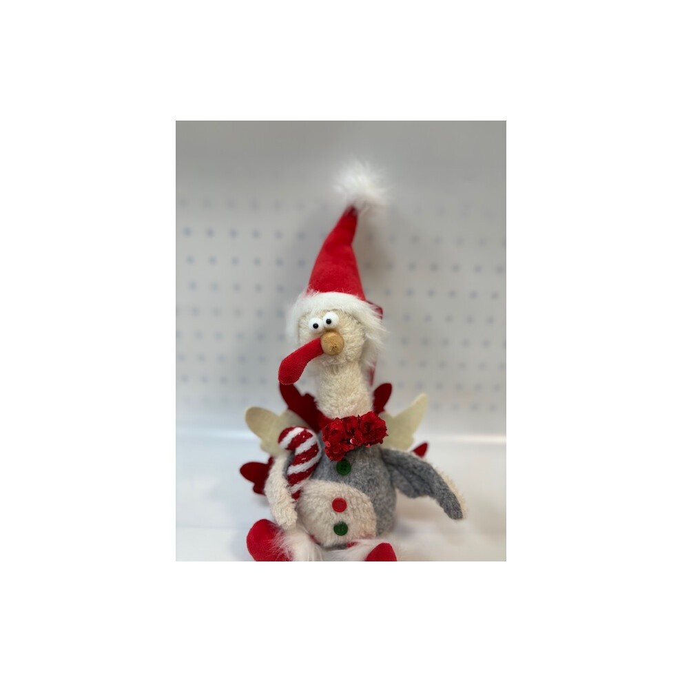 Marco Paul Turkey Santa Plush Christmas Decoration - image 2