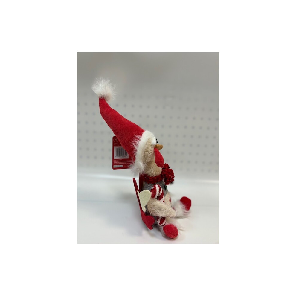 Marco Paul Turkey Santa Plush Christmas Decoration - image 5