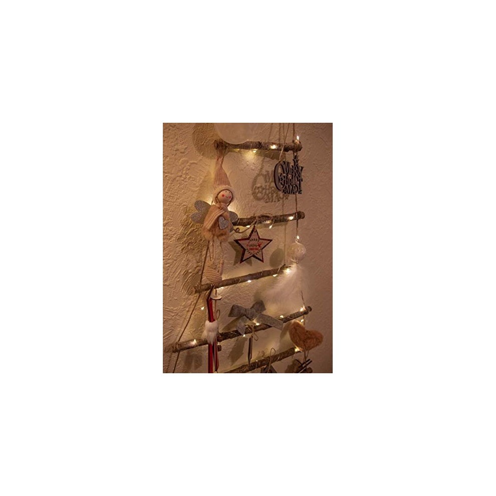 Marco Paul Wooden Christmas Wall LED Tree 4.4ft - image 3