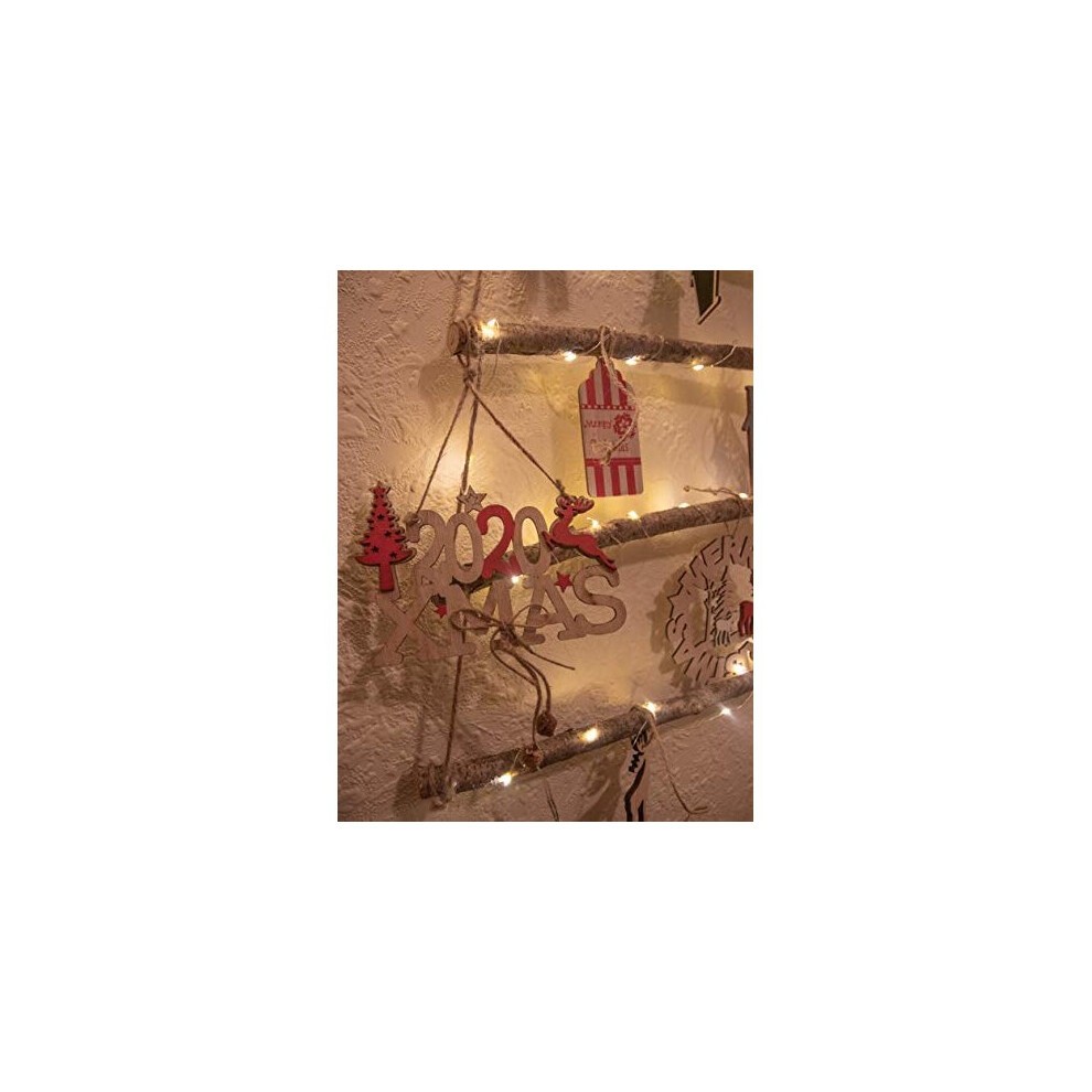 Marco Paul Wooden Christmas Wall LED Tree 4.4ft - image 4