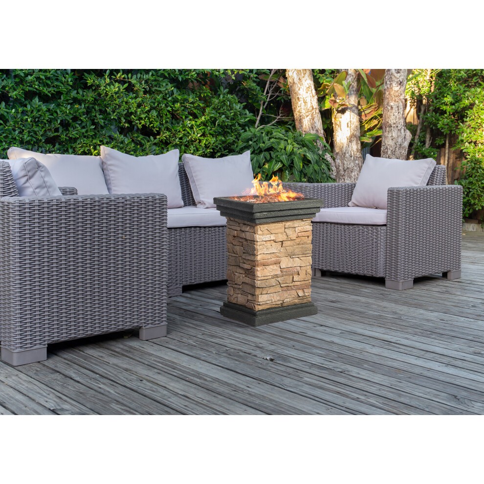 MDA Designs Makara Propane Outdoor Firepit - image 2