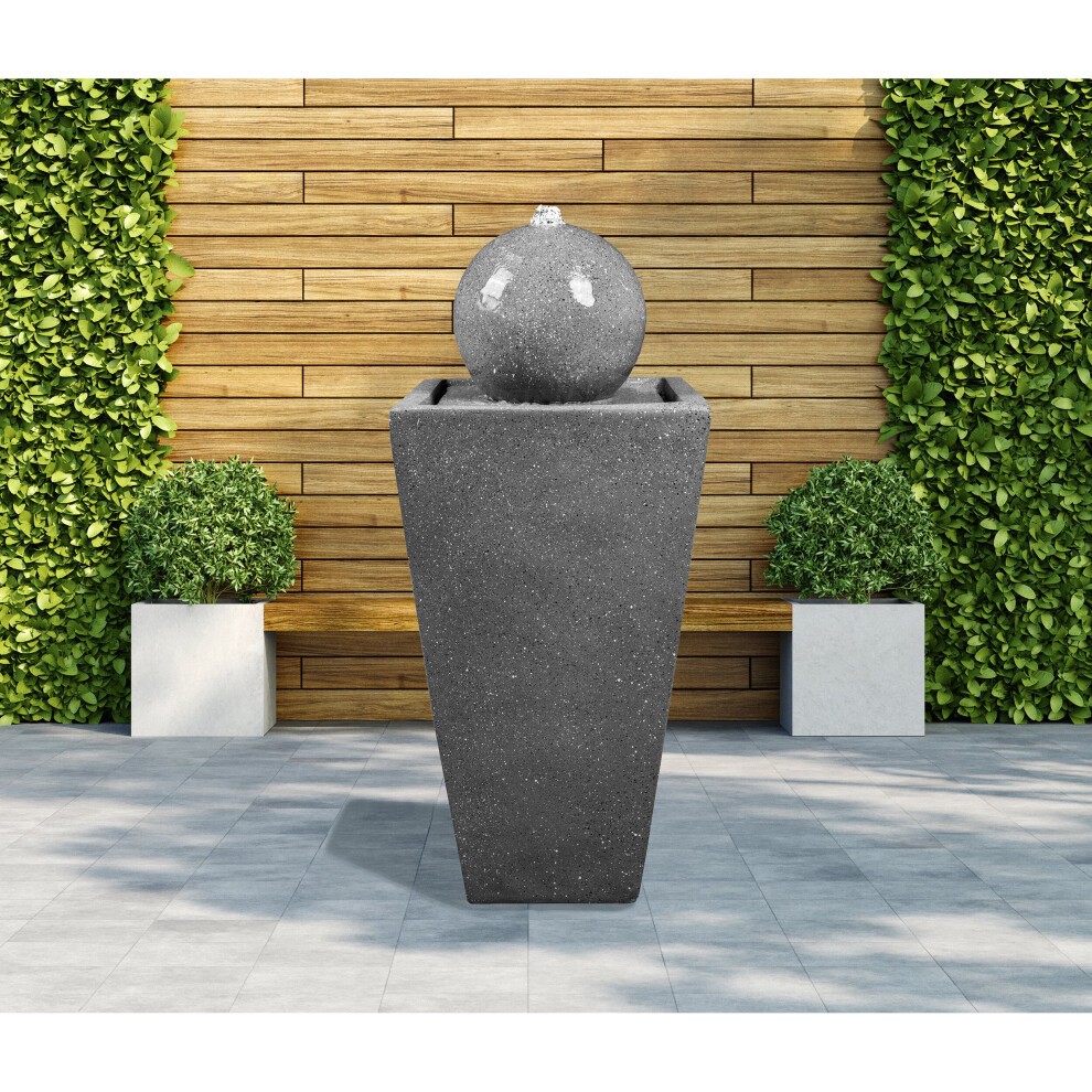 MDA Designs Osiris Outdoor Garden Water Feature with LED Lighting - image 3