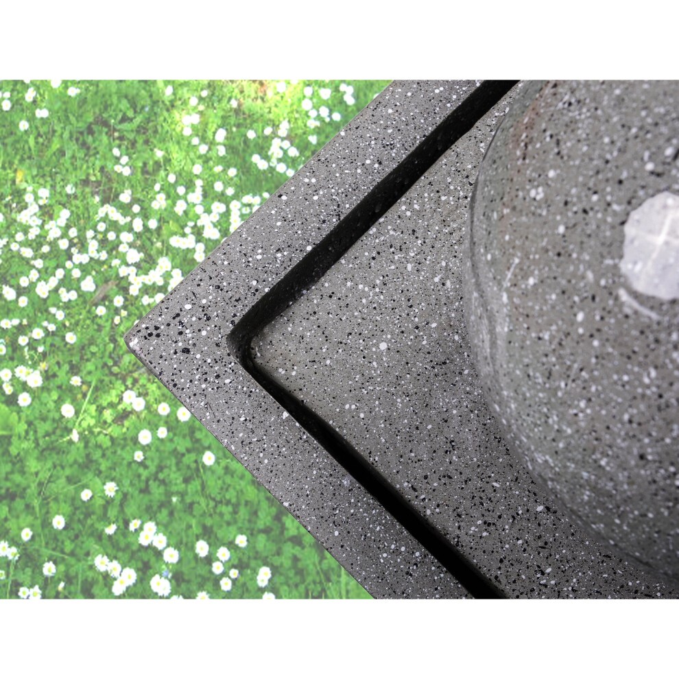 MDA Designs Osiris Outdoor Garden Water Feature with LED Lighting - image 5