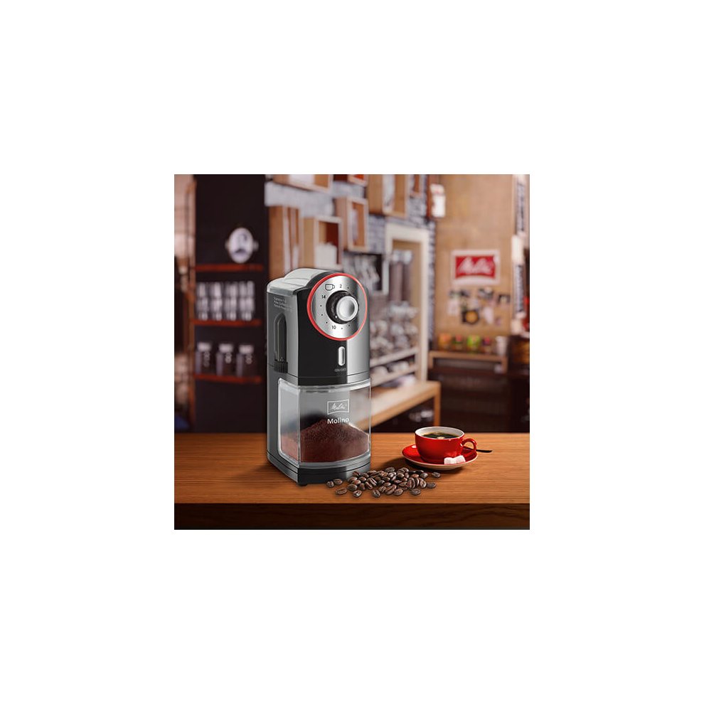 Melitta Molino Electrical Coffee Grinder Black - image 2