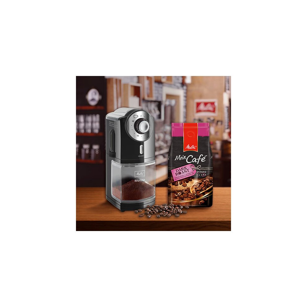Melitta Molino Electrical Coffee Grinder Black - image 4
