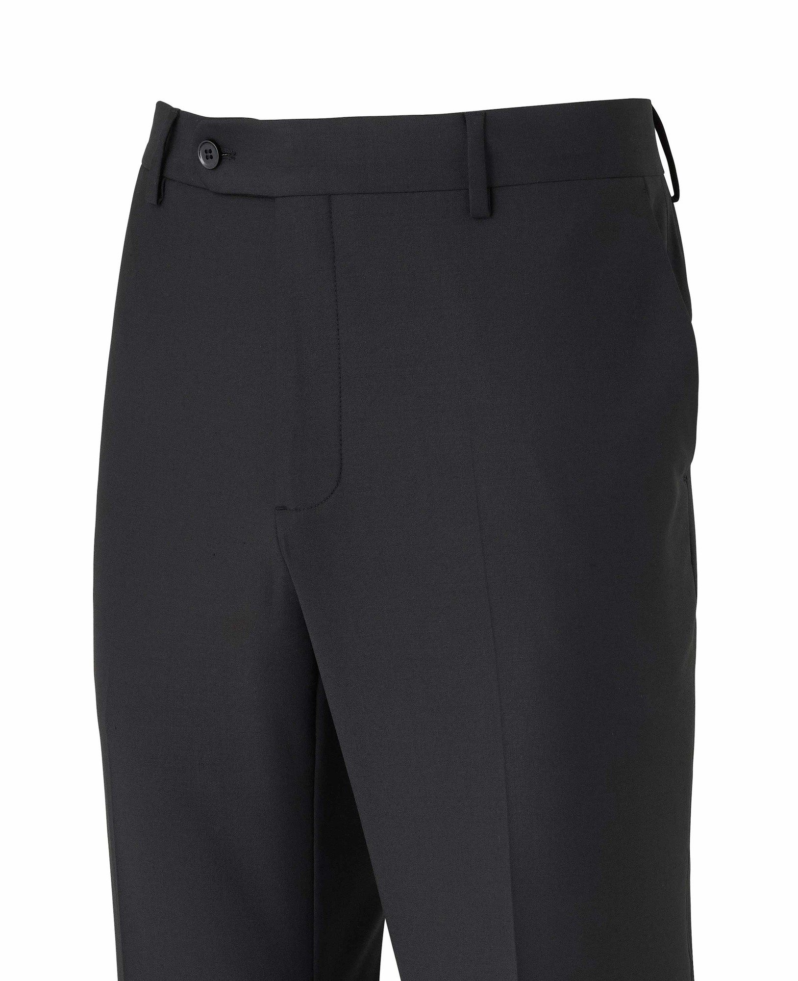 Men's Black Wool Blend Suit Trousers - Size: 32" x 30" - Savile Row Company - image 2