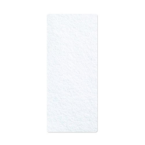 White felt pad cover measuring 122 x 45 cm, featuring a textured surface, designed for Minky Smartfit products, ideal for protecting surfaces.