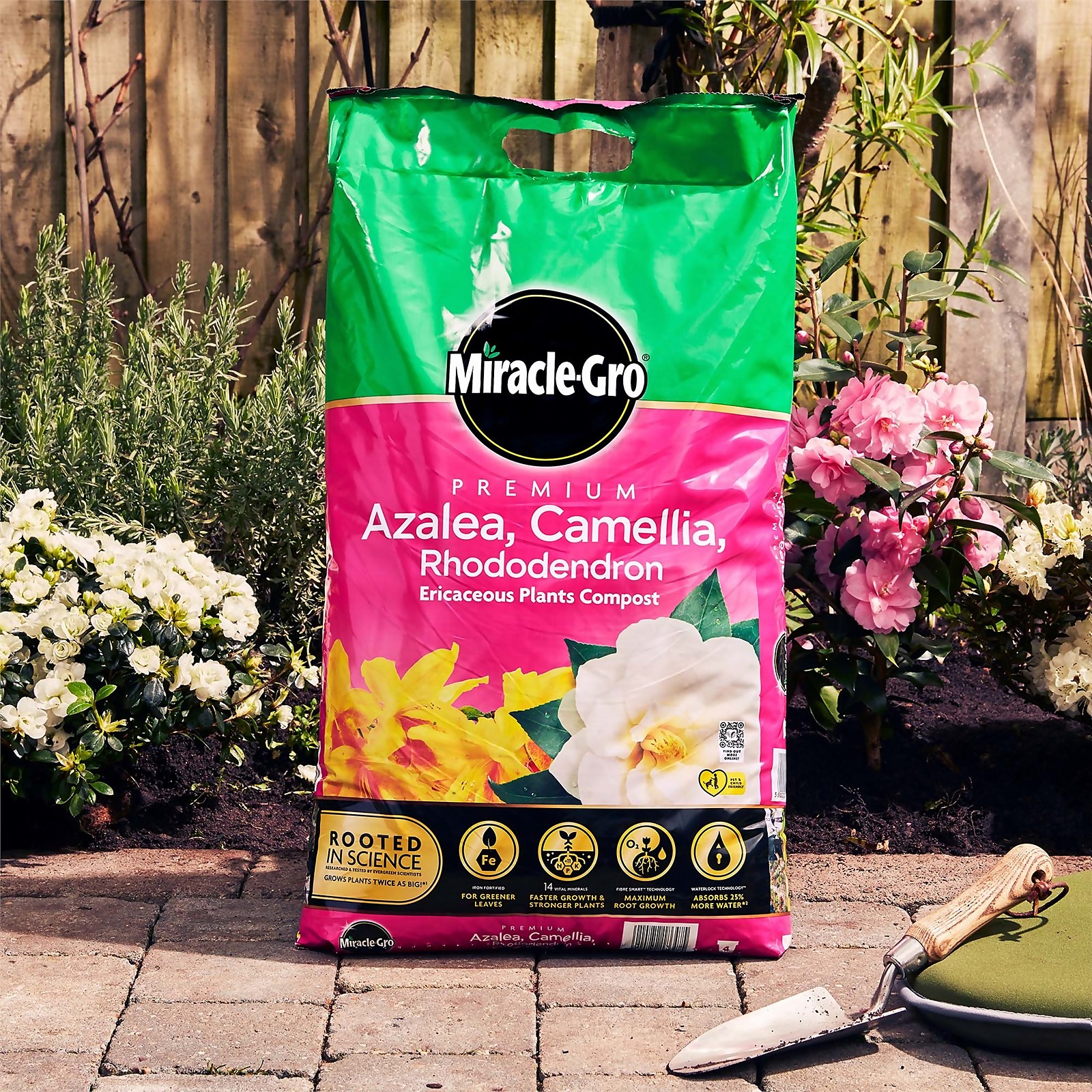 Miracle-Gro 40L Premium Azalea Camellia Rhododendron Ericaceous Compost - image 3