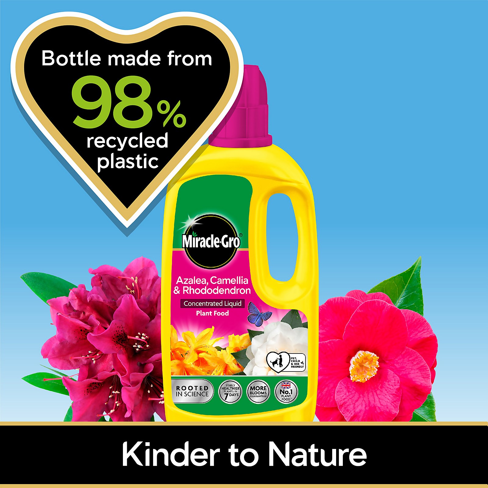 Miracle-Gro Ericaceous Concentrated Liquid Plant Food 800ml - image 3