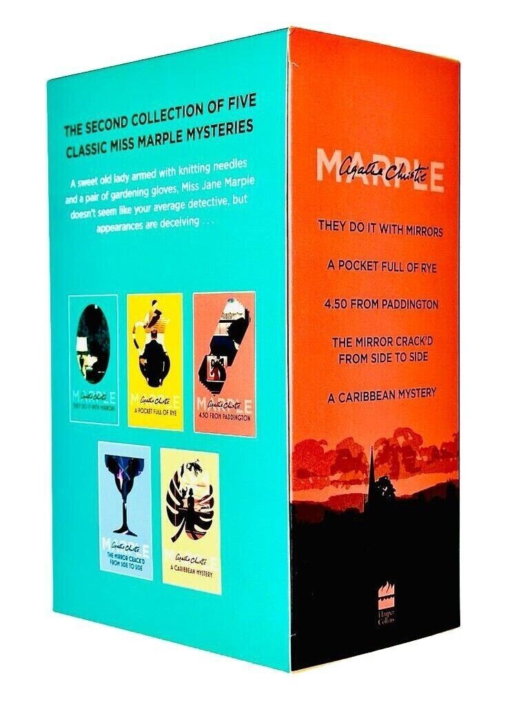Miss Marple Mysteries Series 6-10 By Agatha Christie Classic Whodunits Collection - image 3