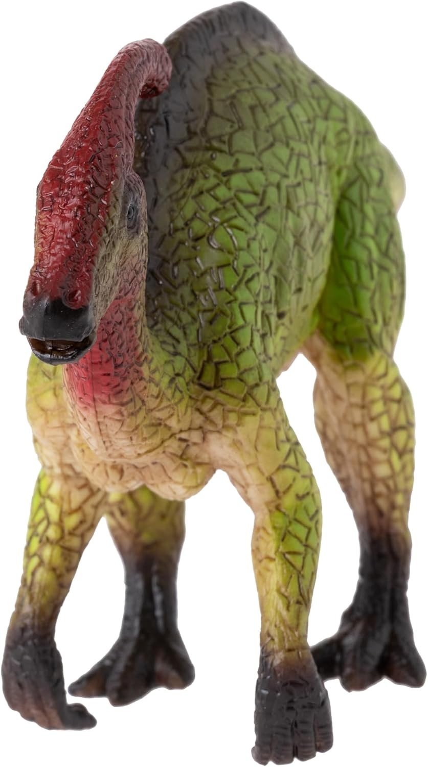 Mojo Fun Polyvinyl Chloride Parasaurolophus Dinosaur Figurine - Hand-painted Realistic Prehistoric Model - image 2