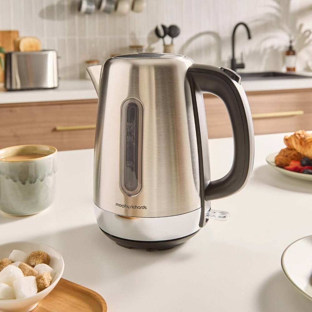 Morphy Richards Equip Stainless Steel Kettle and Toaster Set - image 4