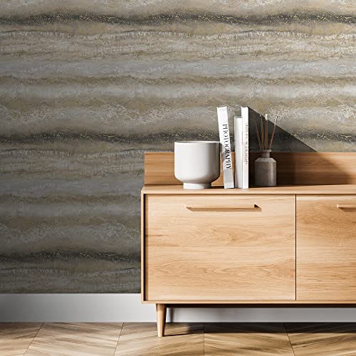 Muriva Semper Marble Gold Wallpaper - image 3