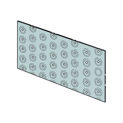 Nail Plate Fastener Galvanised 165mm x 330mm - image 2
