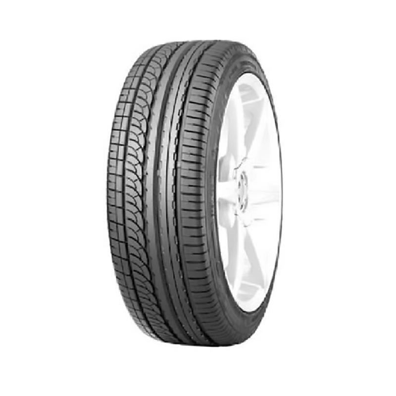 Nankang AS-1 summer tyre, size 245/40 R18 97Y, featuring a sleek black rubber design with a tread pattern optimized for performance and grip on wet and dry roads.
