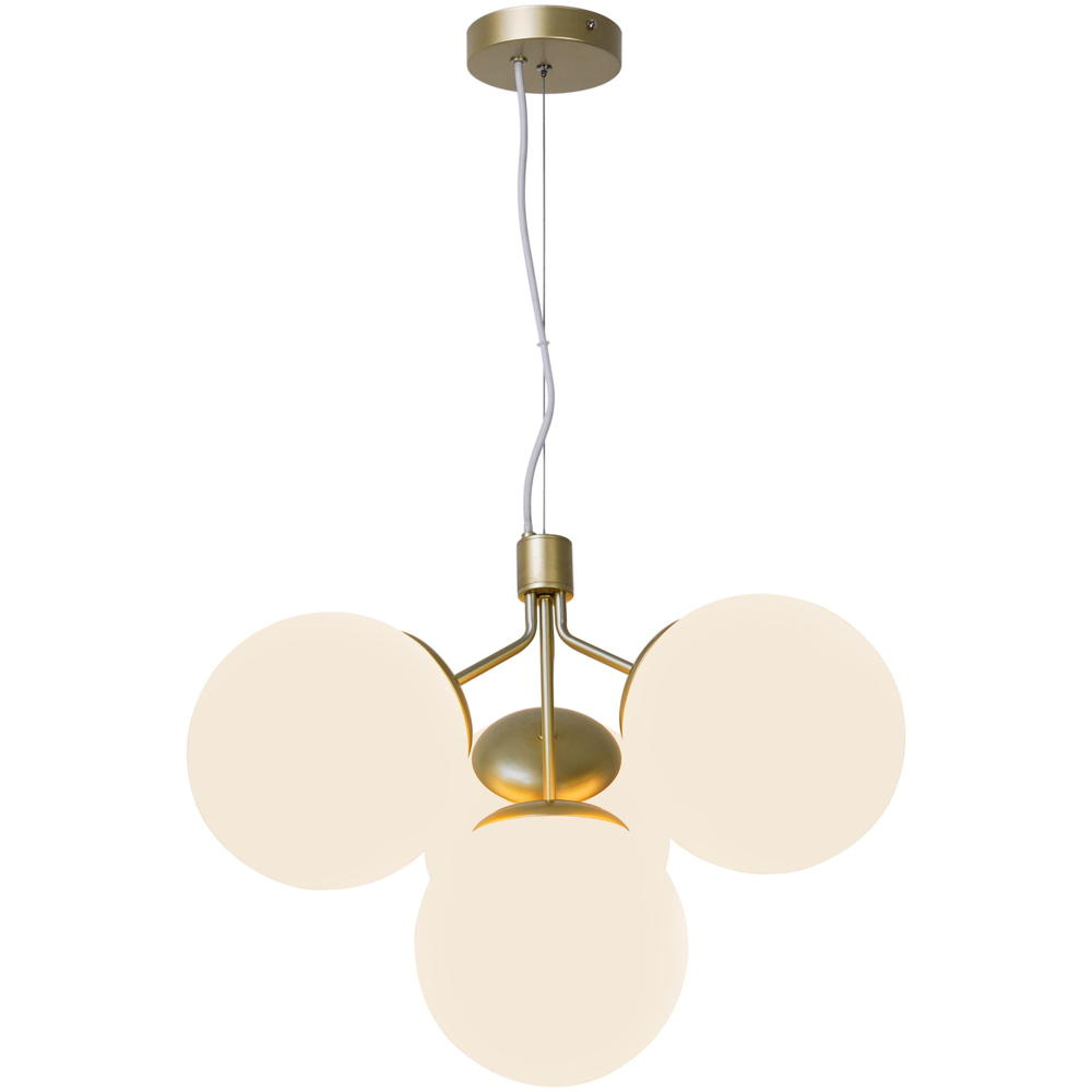 Nordlux Ivona 4 Spot Brass Pendant Light - image 4