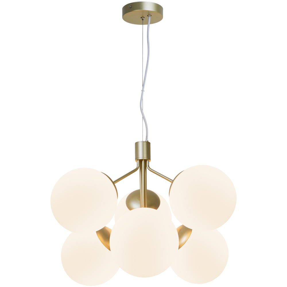 Nordlux Ivona 6 Spot Brass Pendant Light - image 4