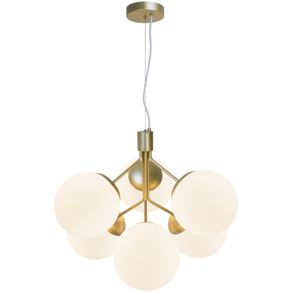 Nordlux Ivona 6 Spot Brass Pendant Light - image 5