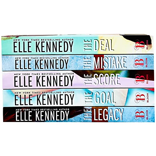 Off-Campus Series 5 Book Set By Elle Kennedy Including The Deal The Mistake The Score The Goal The Legacy - image 2