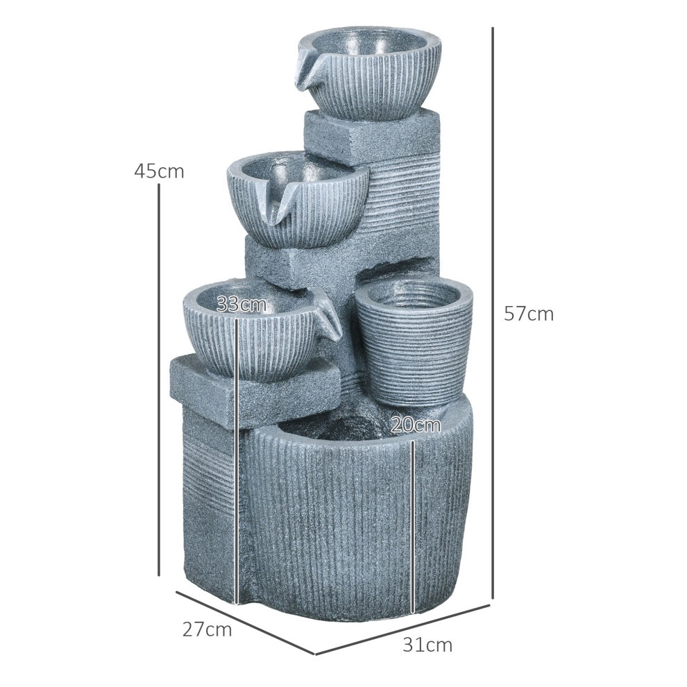 Outsunny LED Light Water Fountain - image 2