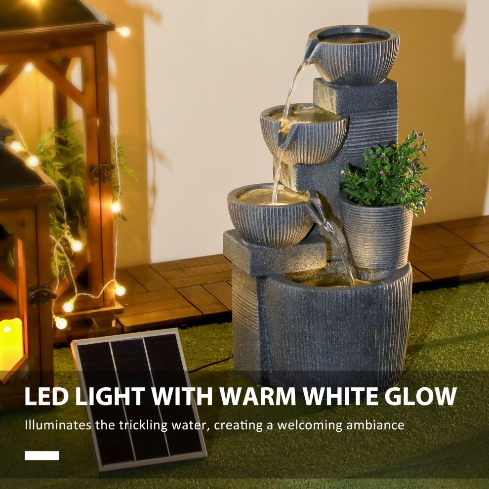 Outsunny LED Light Water Fountain - image 3