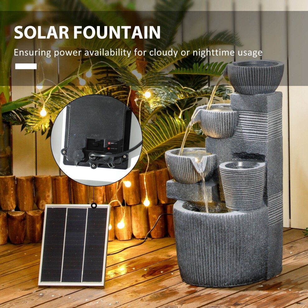 Outsunny LED Light Water Fountain - image 4