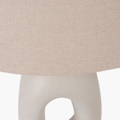 Pacific Lifestyle Laila Organic Ceramic Natural Tall Table Lamp - image 3
