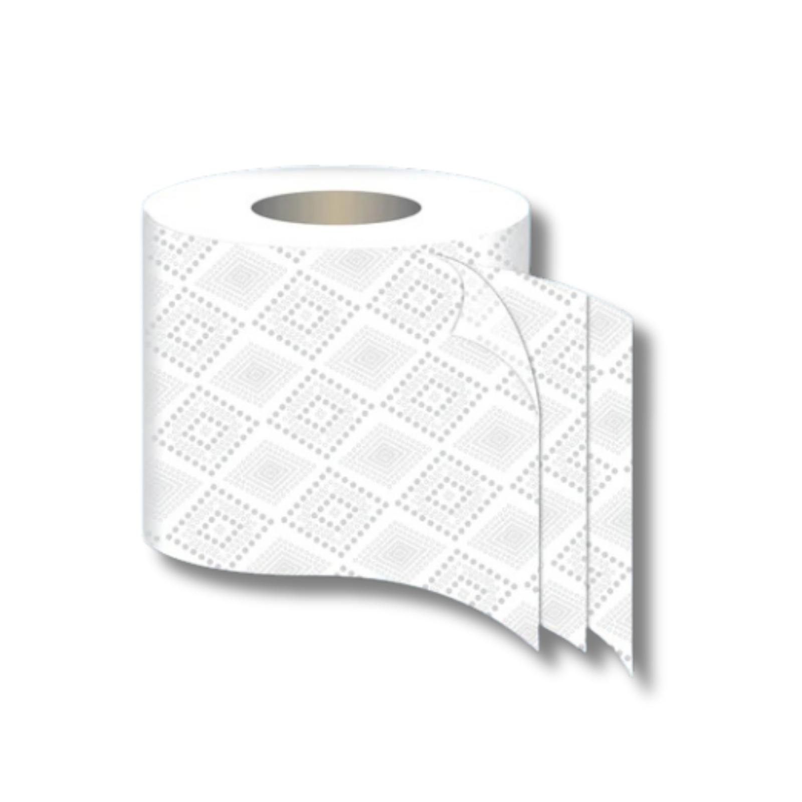 Pack of 24 Gentille Quilted Toilet Tissue Rolls - White - image 2