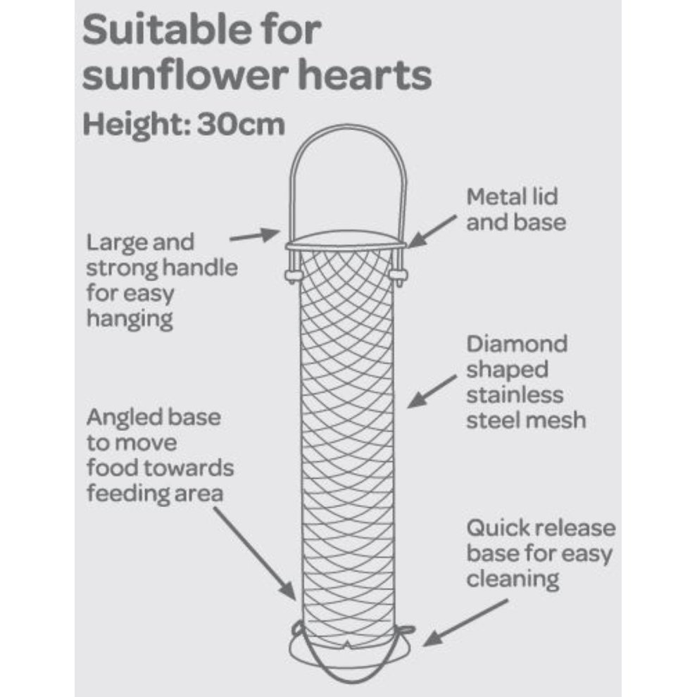 Peckish Premium All Weather Sunflower Heart Feeder - image 4