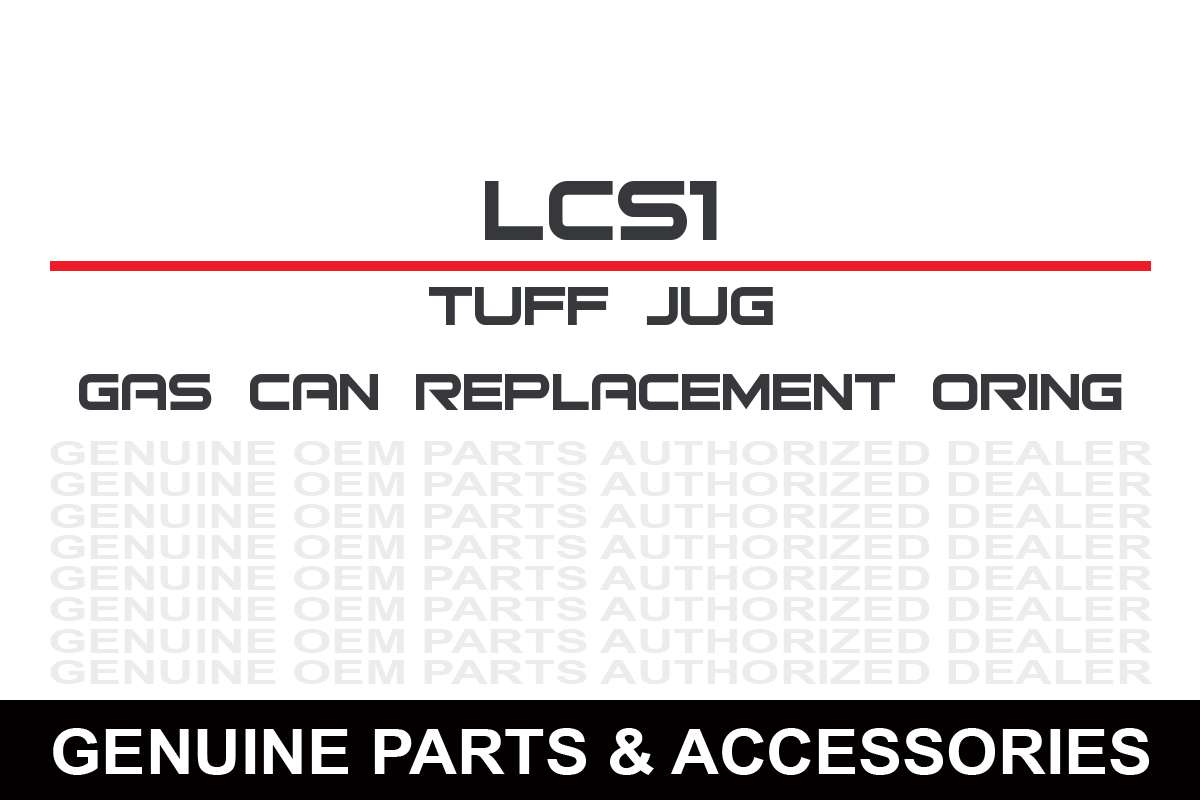 TUFF JUG Spare Cap Seal in black rubber, designed for standard and fast fill caps, featuring clear labeling and text indicating genuine parts and accessories.