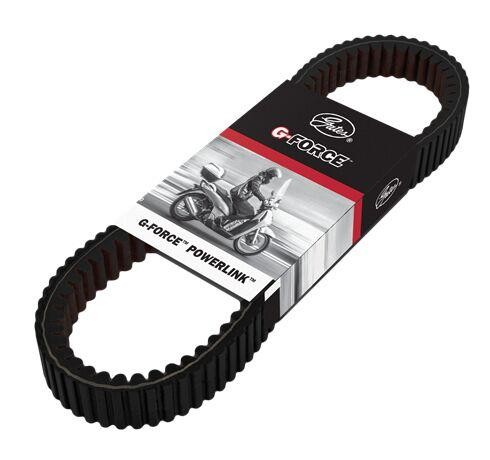 Gates PL41017 - Gates Drive Belt PowerLink for Gilera GP 800 2008-2012 - Black