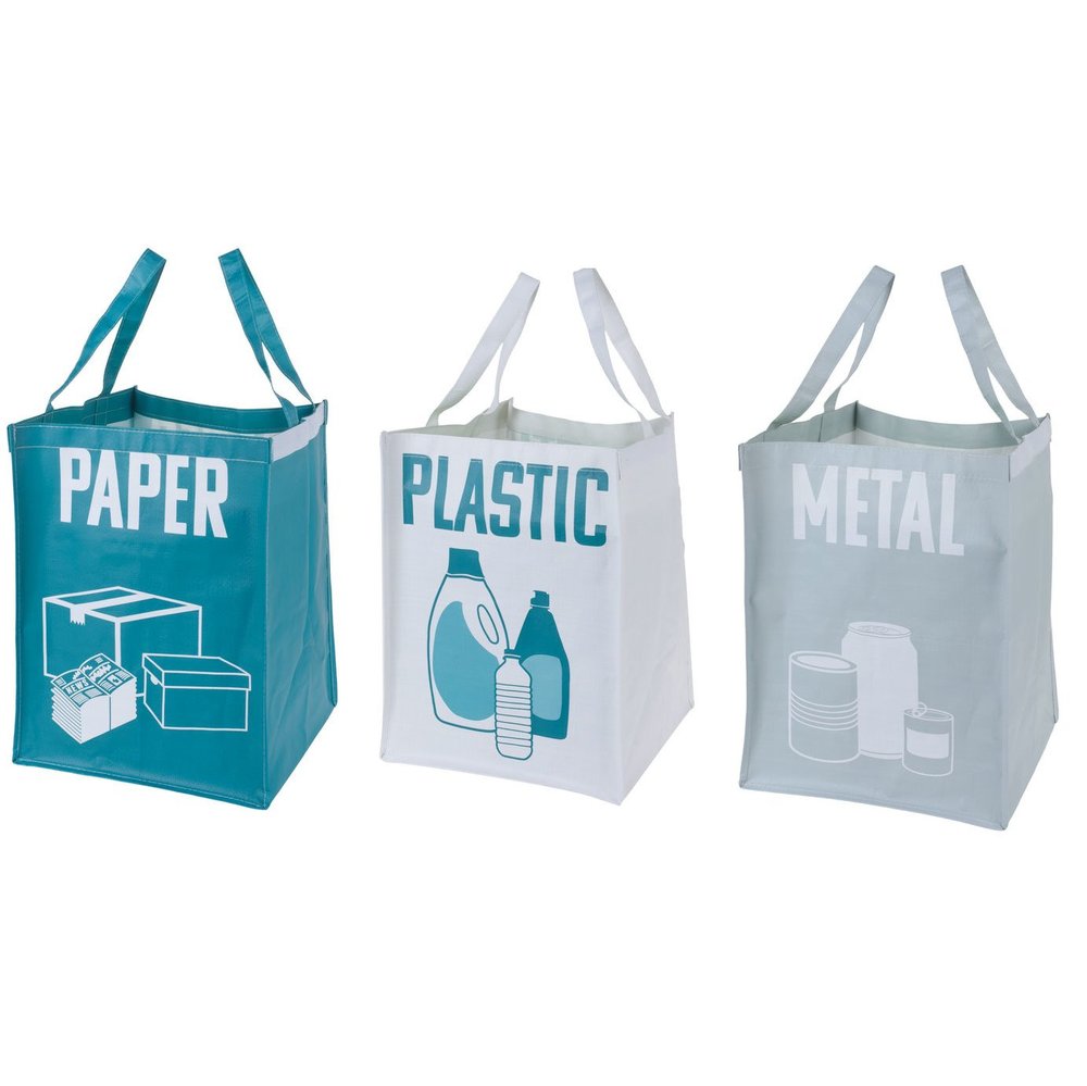 BigBuy Home Plastic Rubbish Bags BigBuy Home (x3)