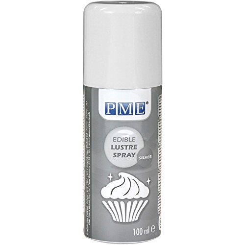 PME Edible Lustre Spray - Silver - image 5