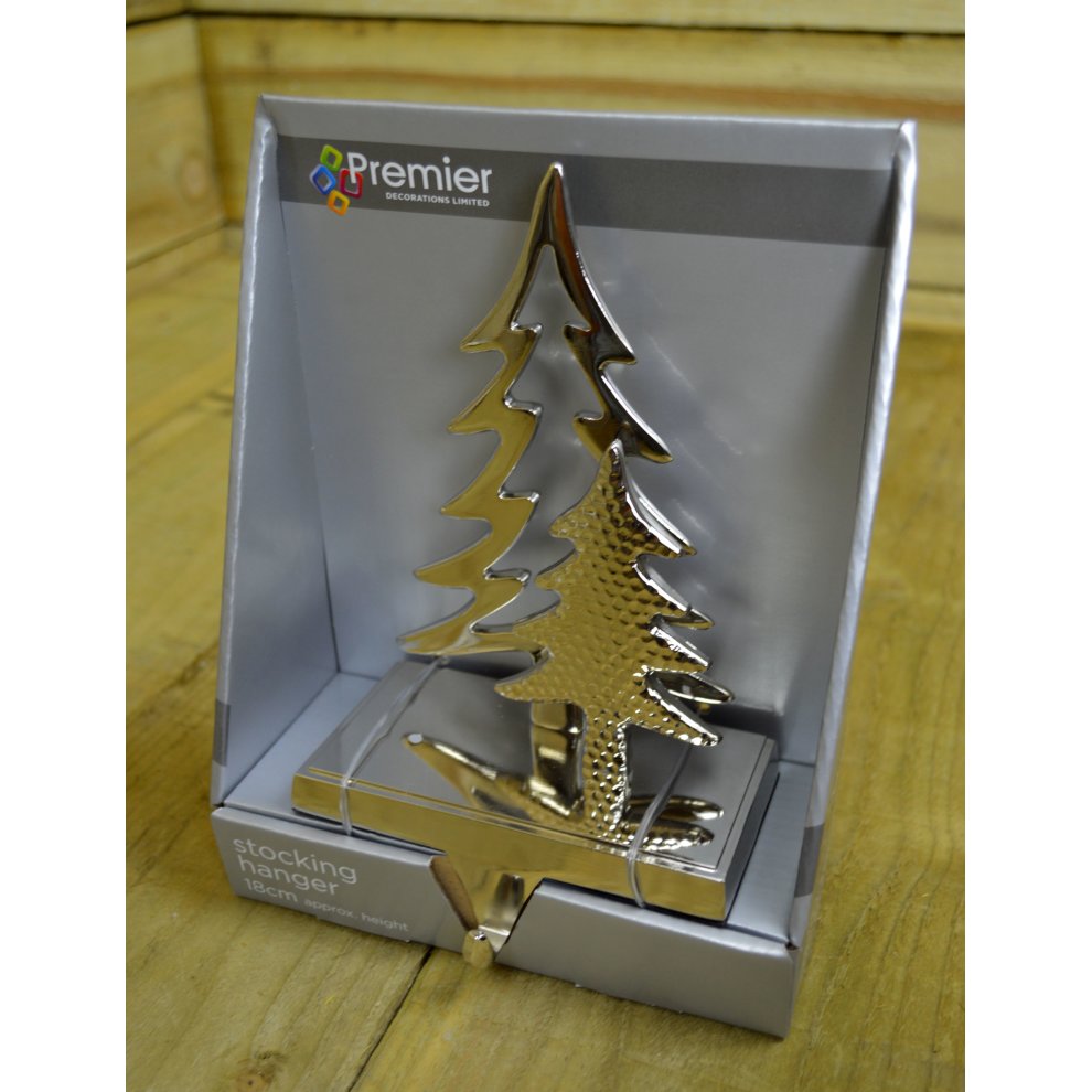 Premier Metal Christmas Tree Stocking Hanger Hook Christmas Decoration - image 4
