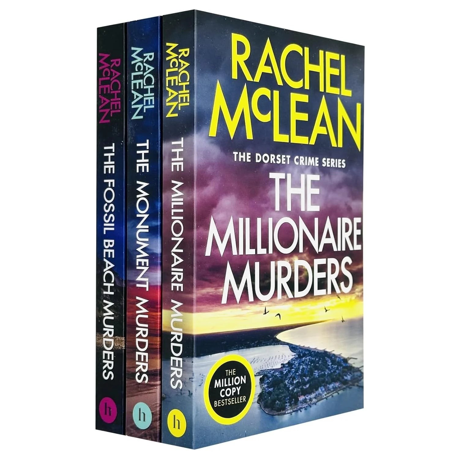 Rachel McLean Dorset Crime Series The Monument Murders The Millionaire Murders The Fossil Beach Murders Collection - image 2