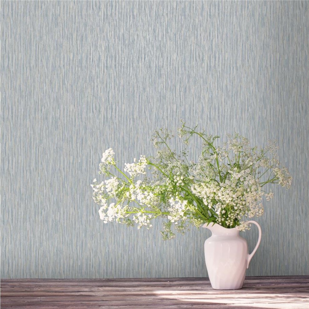 Rasch Rosalie Blue Texture Wallpaper - image 2
