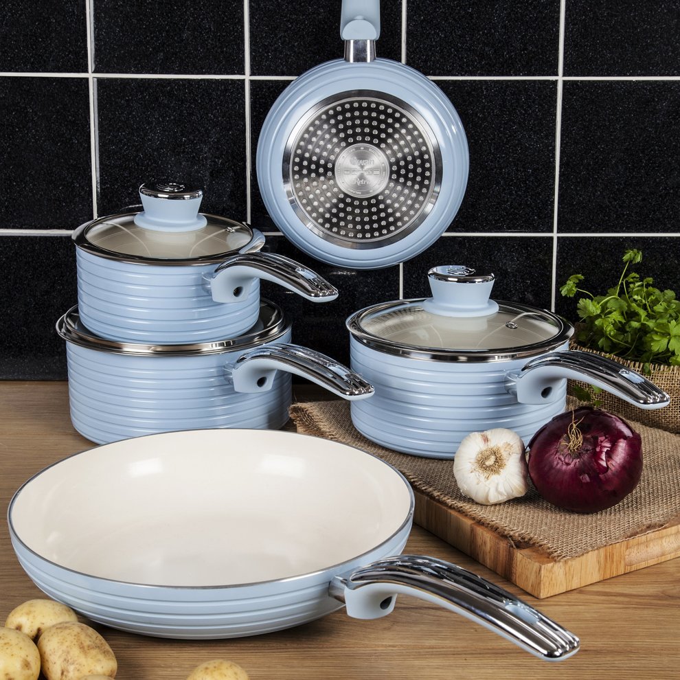 Retro 5 Piece Pan Set - image 2