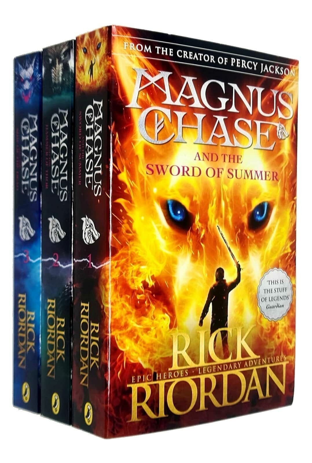 Rick Riordan 10 Books Collection Set (The Red Pyramid, The Throne of Fire, The Serpent's Shadow,Sword of Summer ) - image 3