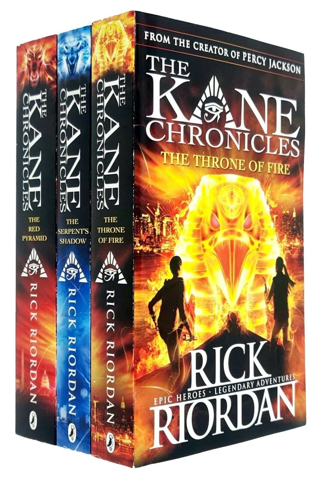 Rick Riordan 10 Books Collection Set (The Red Pyramid, The Throne of Fire, The Serpent's Shadow,Sword of Summer ) - image 4
