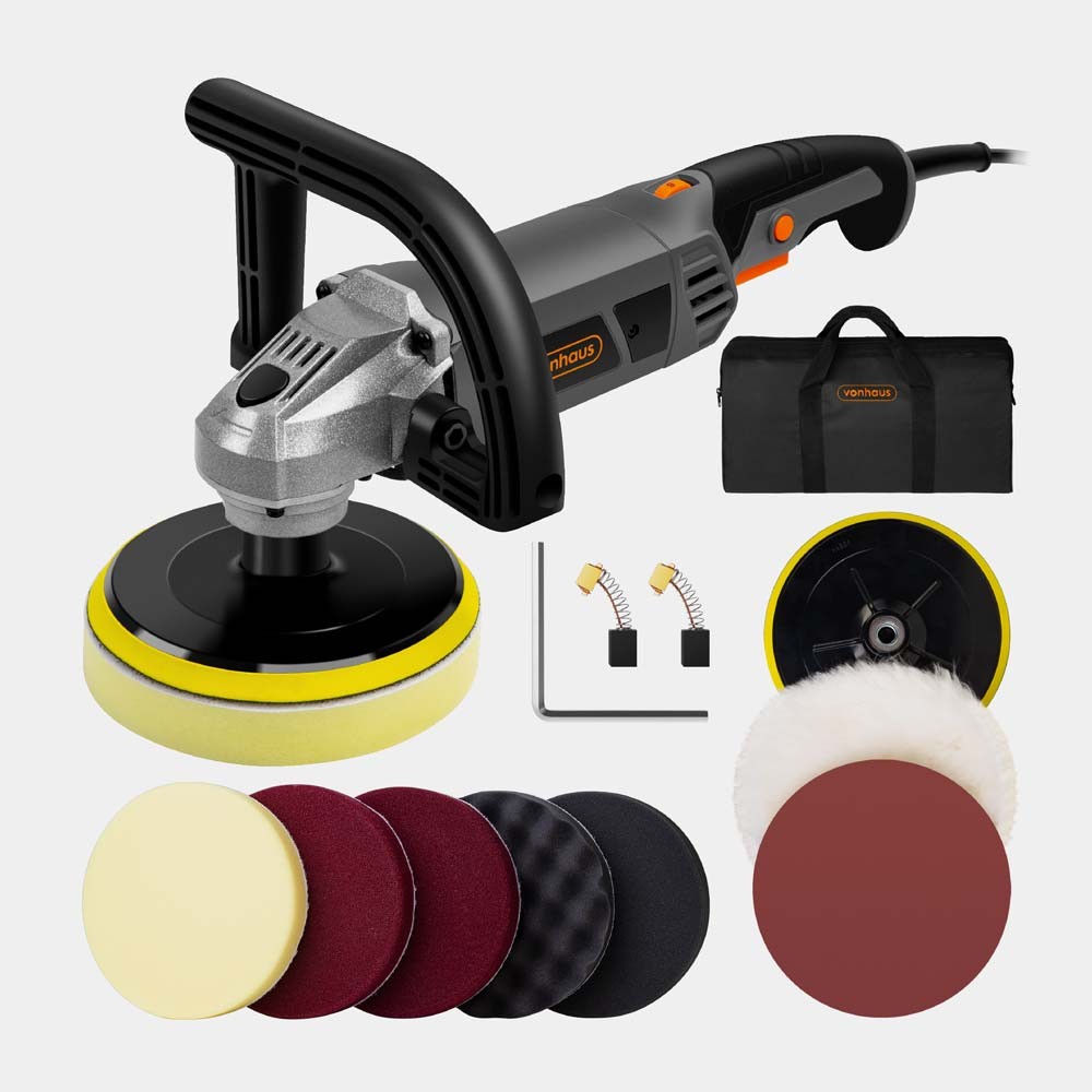 VonHaus Rotary Polisher & Sander Kit 1200W