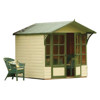 Rowlinson Eaton Double Door Apex Summerhouse 7 x 7ft - image 5