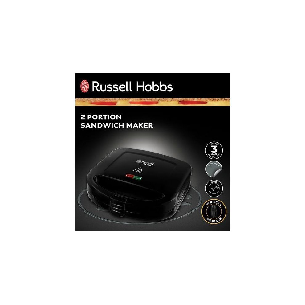 Russell Hobbs 2 Portion Sandwich Toaster - image 2