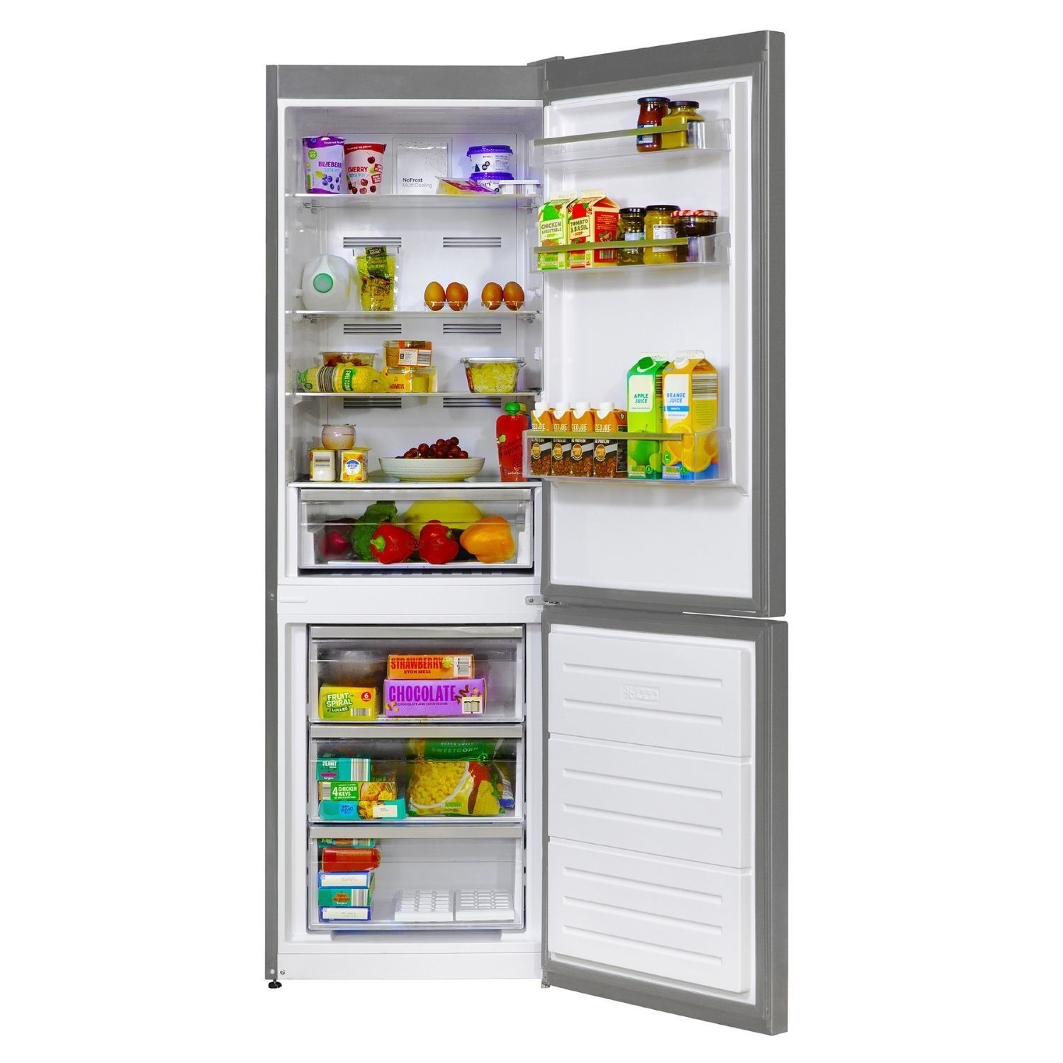 Russell Hobbs RH185FF601C1SS Stainless Steel Total No Frost 331L Fridge Freezer - image 2