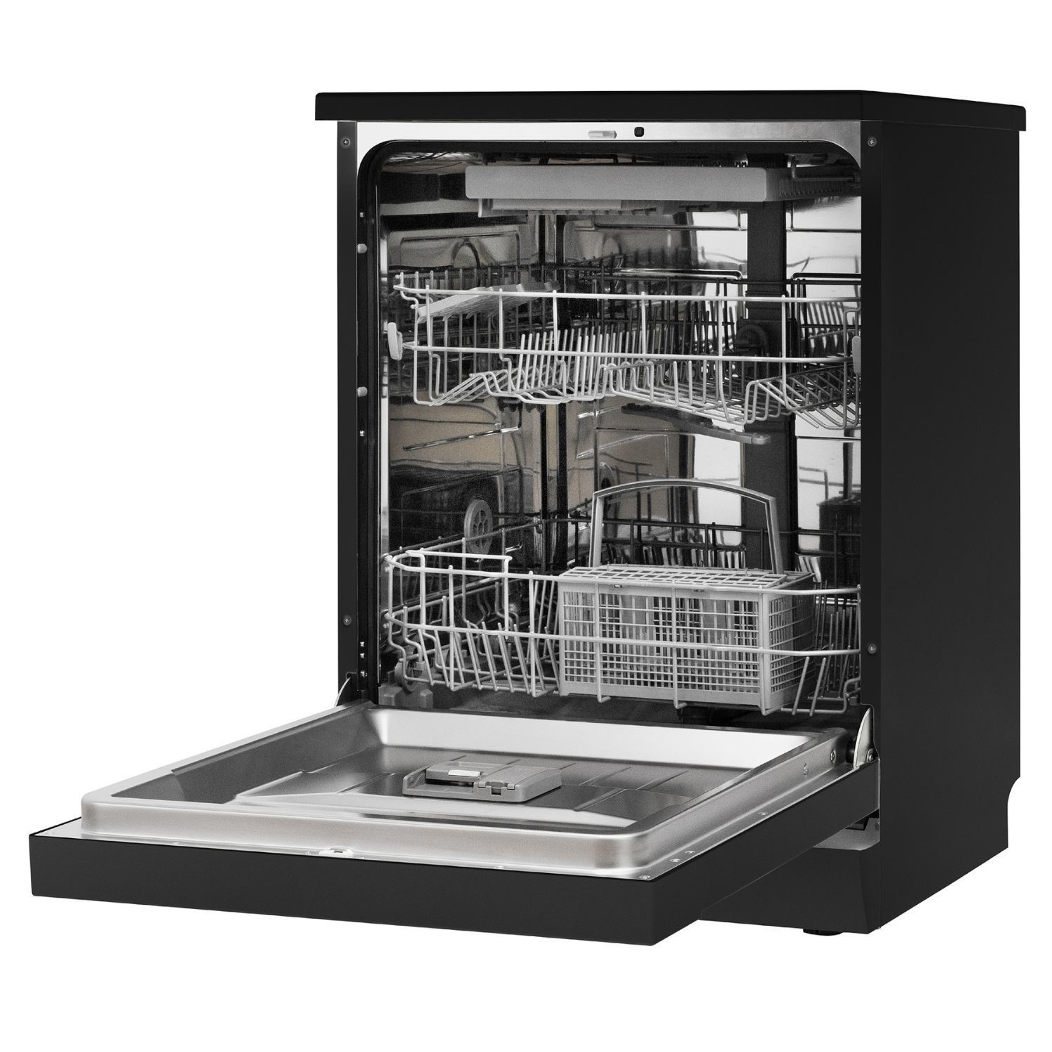 Russell Hobbs RH60DW00D2B Black Freestanding Dishwasher with 6 Wash Program - image 4